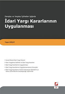 Idari Yargi Kararlarinin Uygulanmasi Books