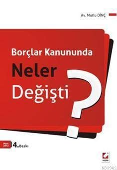Borçlar Kanununda Neler Değişti? Books
