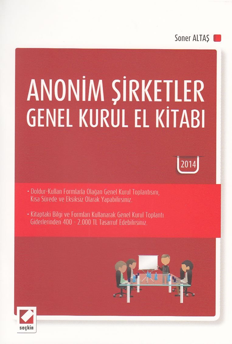 Anonim Şirketler Genel Kurul El Kitabı Books