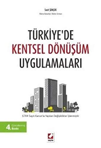 Türkiye'de Kentsel Dönüşüm Uygulamaları Books