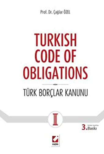 Turkish Code of Obligations (Ciltli); Türk Borçlar Kanunu Books