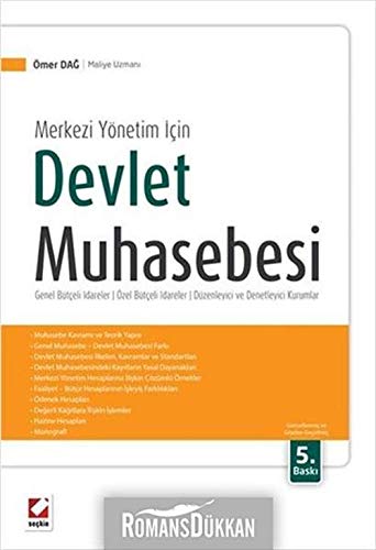 Merkezi Yönetim İçin Devlet Muhasebesi Books