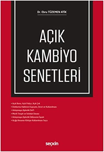 Açık Kambiyo Senetleri Books
