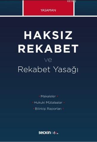 Haksız Rekabet ve Rekabet Yasağı Books