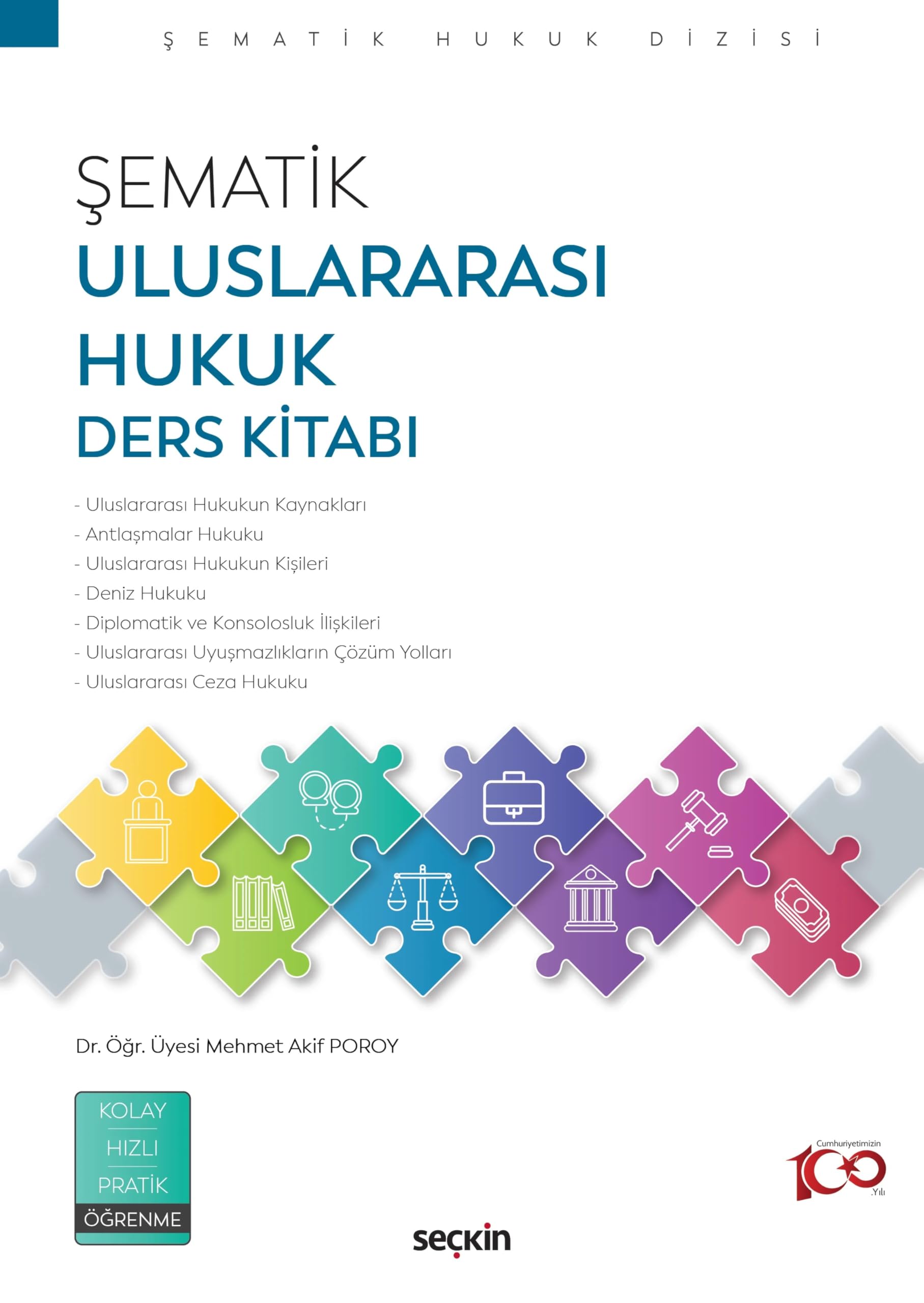 Product Image: Şematik Uluslararası Hukuk Ders Kitabı