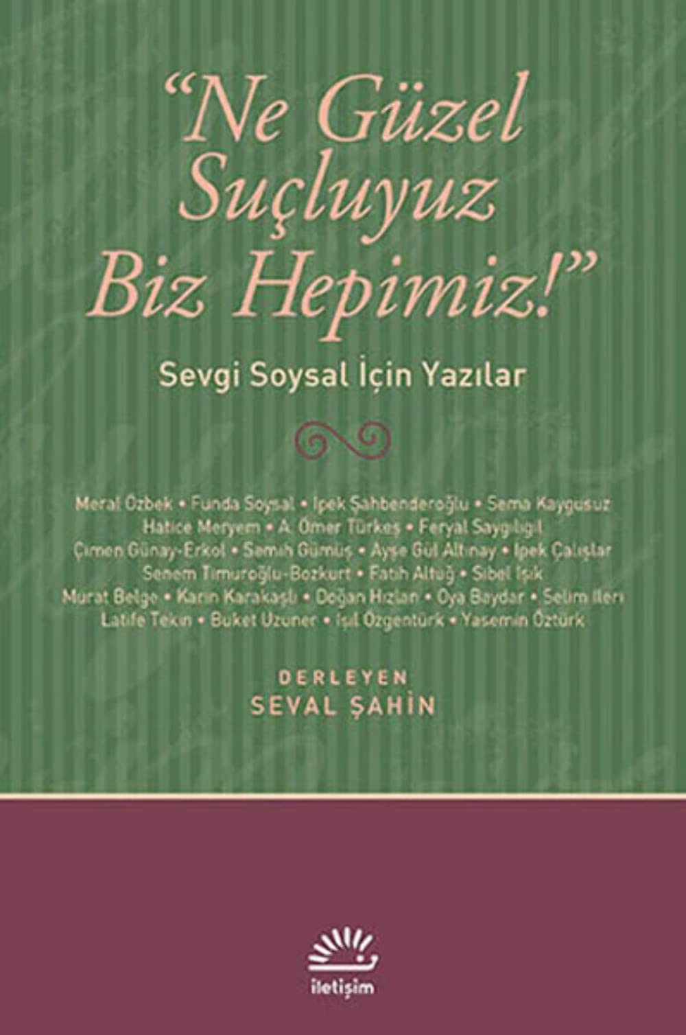 Ne Güzel Sucluyuz Biz Hepimiz Contemporary literature