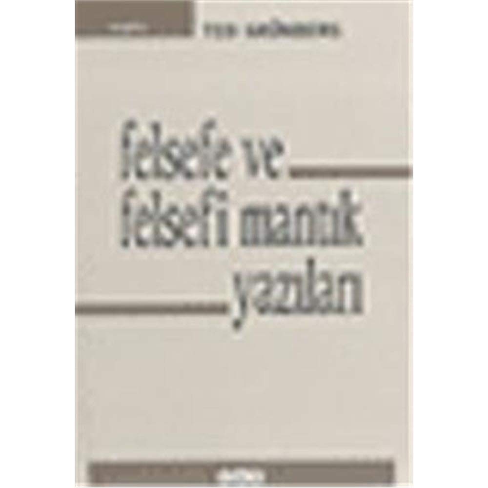 Felsefe ve Felsefi Mantık Yazıları Philosophy