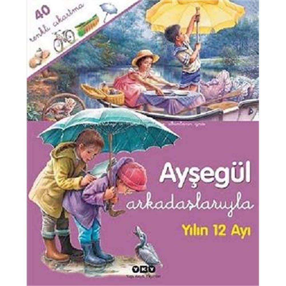 AYŞEGÜL ARKADAŞLARIYLA YILIN 12 AYI 40 RENKLİ Contemporary literature