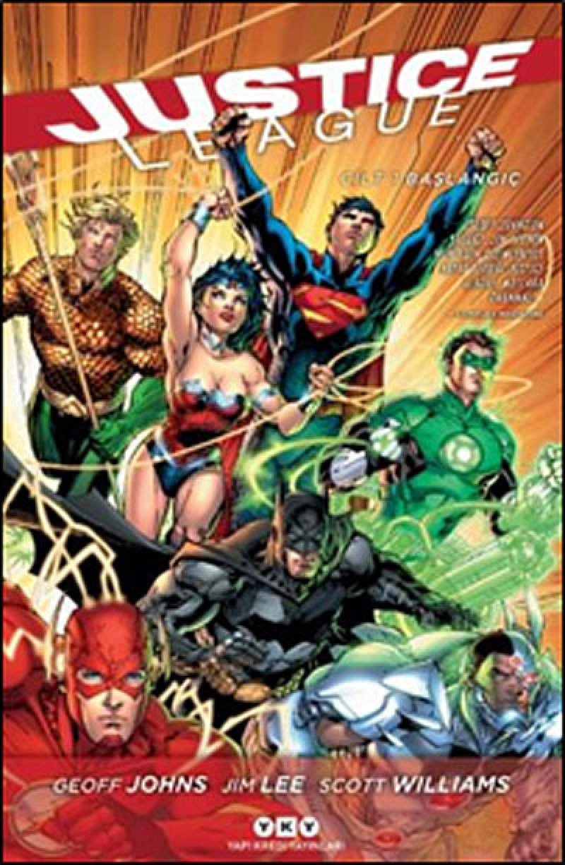 Justice League 1 - Başlangıç Manga