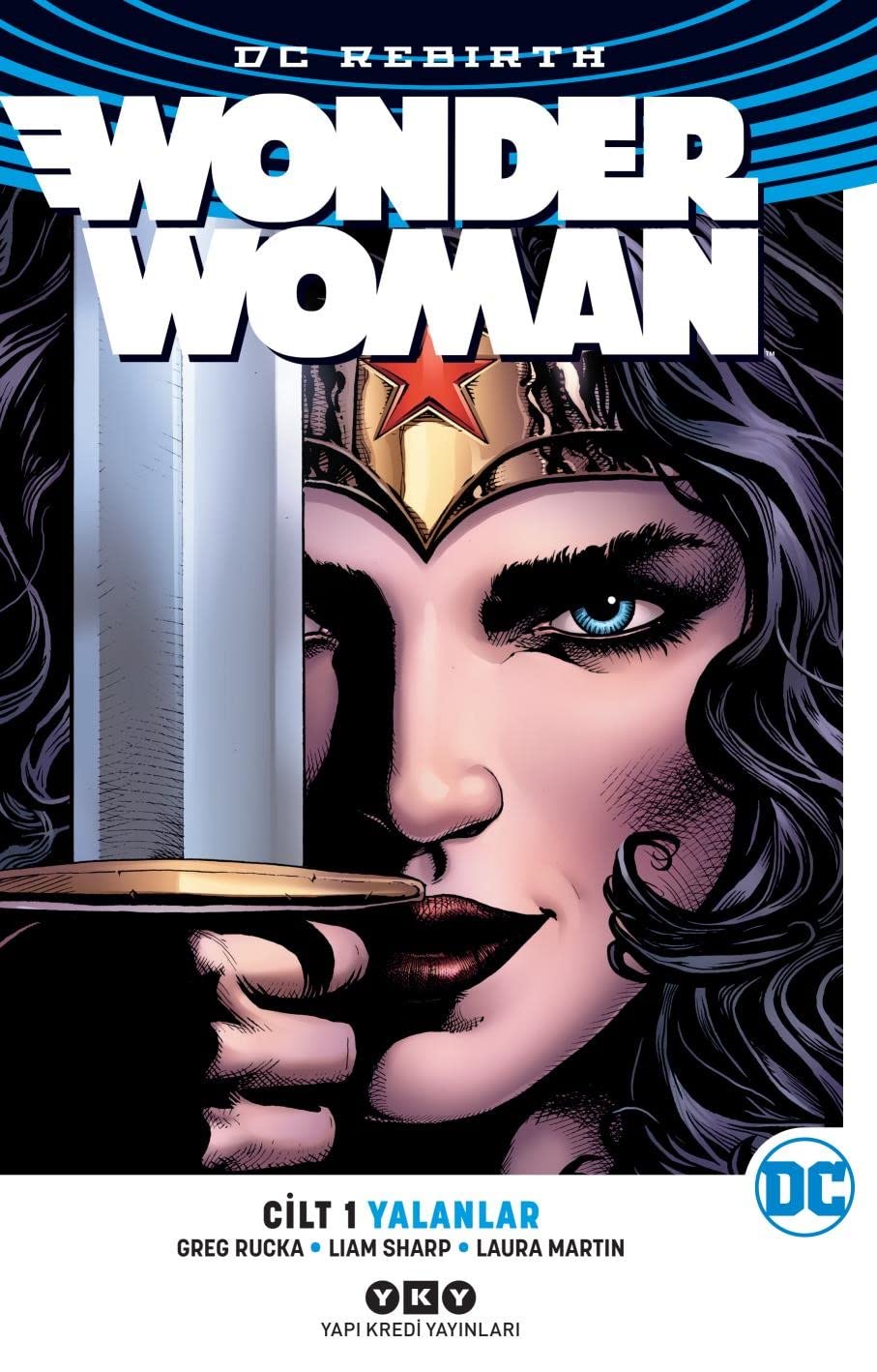 Wonder Woman Cilt 1 Yalanlar Rebirth Manga
