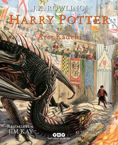 Harry Potter ve Ateş Kadehi - 4 (Resimli Özel Baskı) (Ciltli) Action & Adventure
