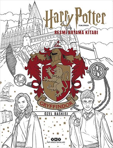 Harry Potter Filmlerinden Resmi Boyama Kitabı – Gryffindor Özel Baskısı Fairy Tales & Legends