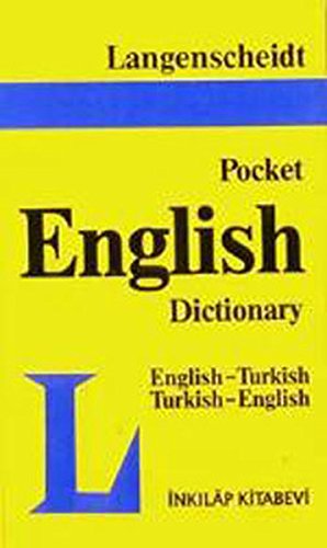 Langenscheidt Pocket English Dictionary English-Turkish Turkish-English book
