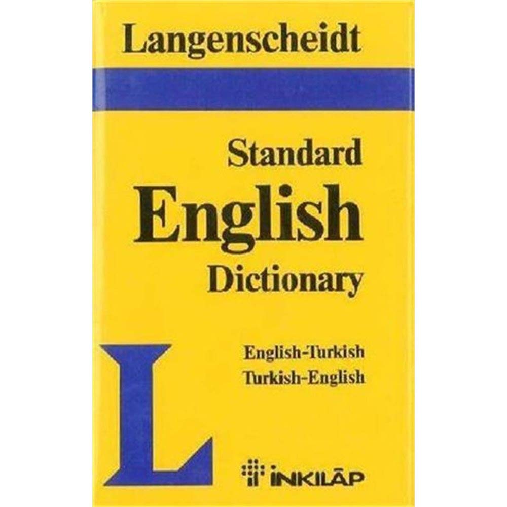 Langenscheidt English-Turkish, Turkish-English Standard Dictionary General education