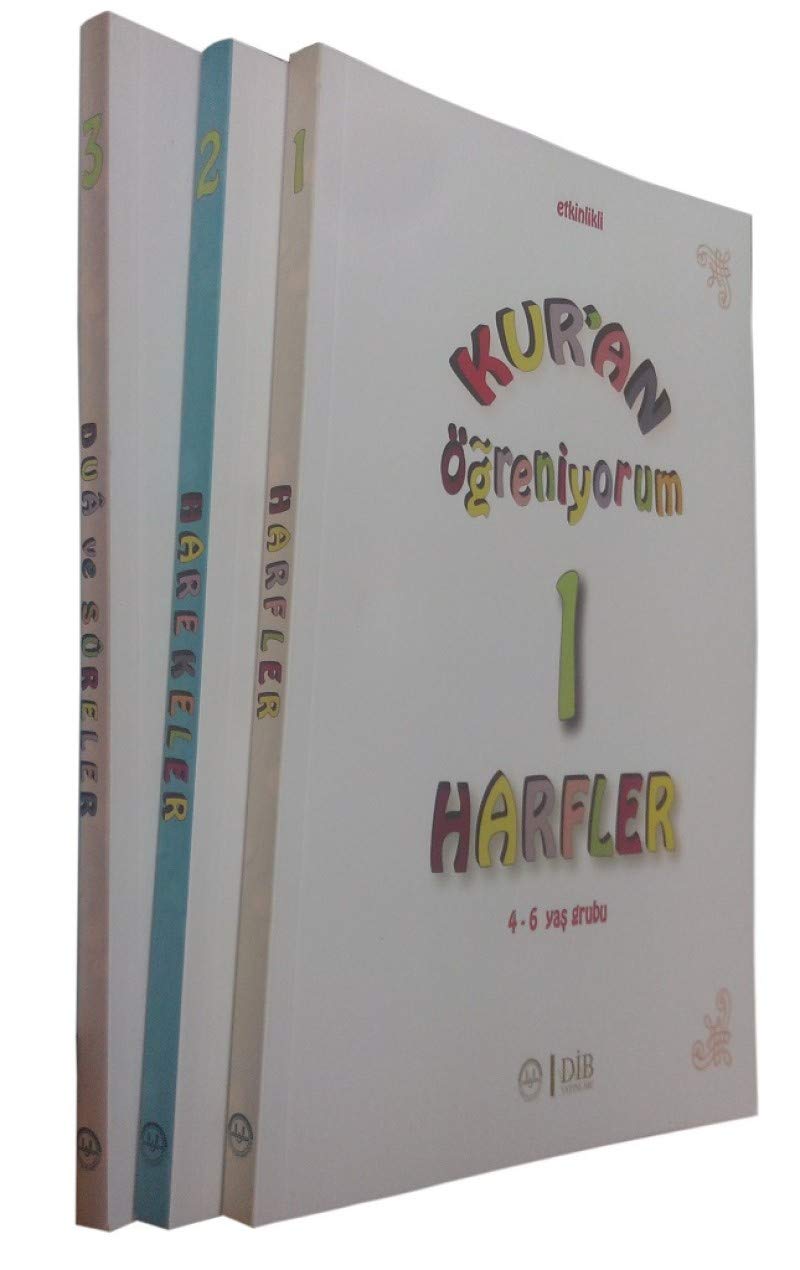 Etkinlikli Kur'an ogreniyorum (3 Kitap) Fairy Tales & Legends