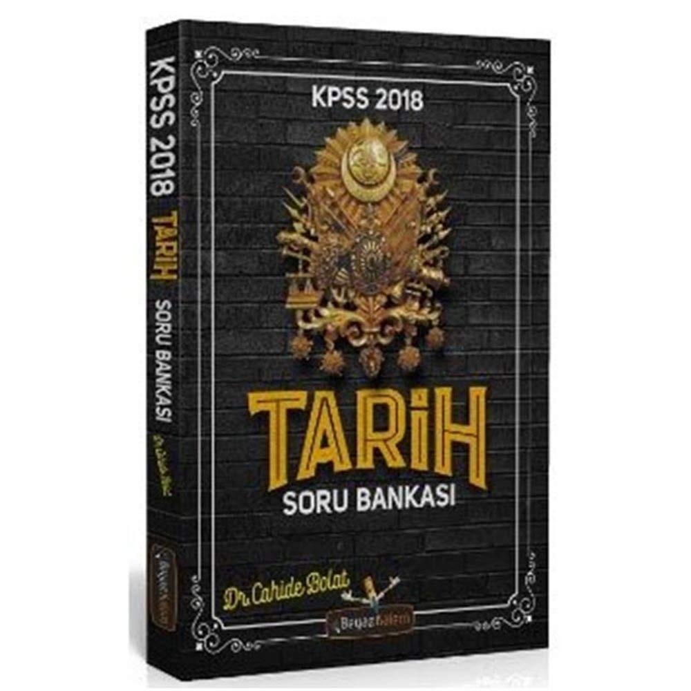 2018 KPSS Tarih Soru Bankası Books