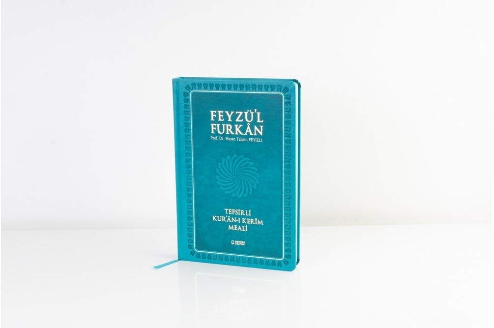 Feyzü'l Furkan Tefsirli Kur'an-i Kerim Meali (Büyük Boy - Sadece Meal - Ciltli): Dikkat, Renk Tesadüftür Books