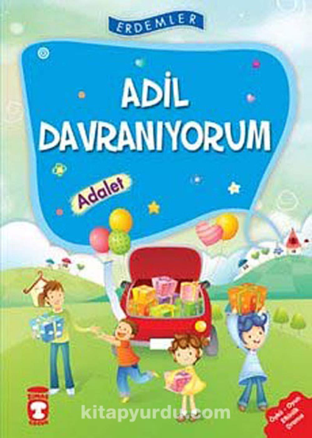 Adil Davranıyorum - Adalet: Erdemler 1 - Öykü - Oyun Etkinlik Drama book