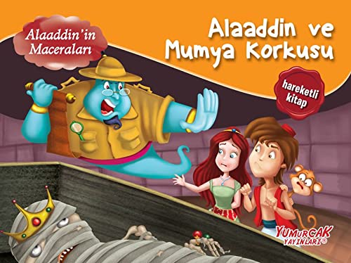 Alaaddin ve Mumya Korkusu - Üç Boyutlu Kitap book