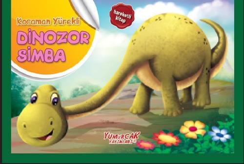 Kocaman Yürekli Dinozor Simba - Üç Boyutlu Kitap book