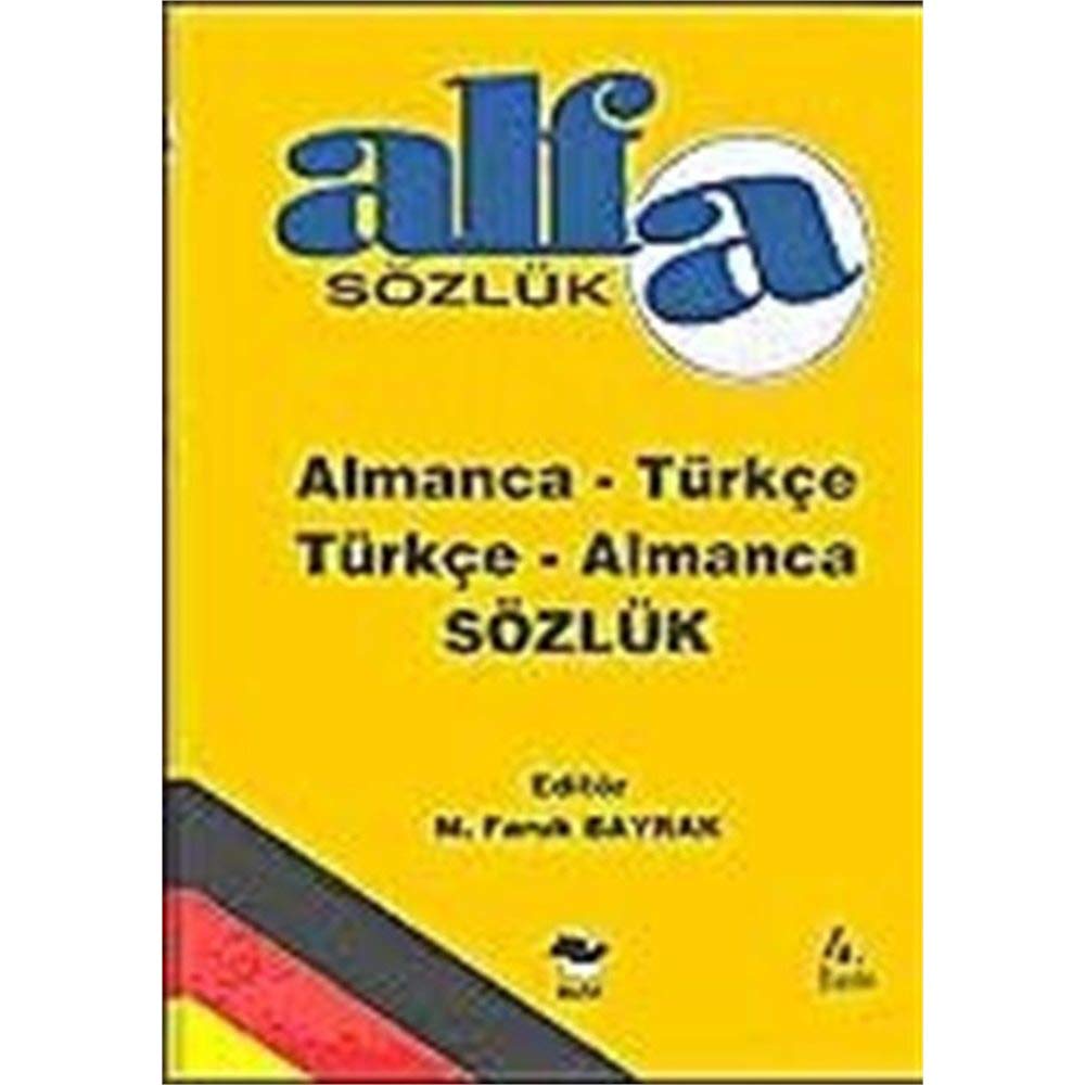 Almanca - Türkçe / Türkçe - Almanca Sözlük (Ciltli): Alfa Sözlük General education