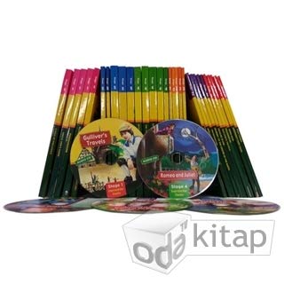 İngilizce Stage Okuma Kitapları Seti CD'li (70 Kitap Takım) Books