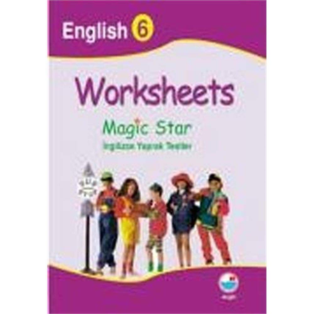 Worksheets Magic Star / ingilizce Yaprak Testi & English 6 Books