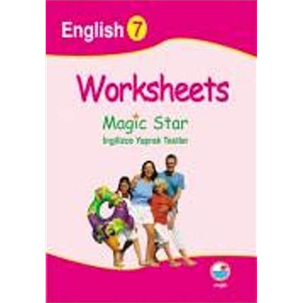 English 7 Worksheets - Magic Star Ingilizce Yaprak Testleri Books