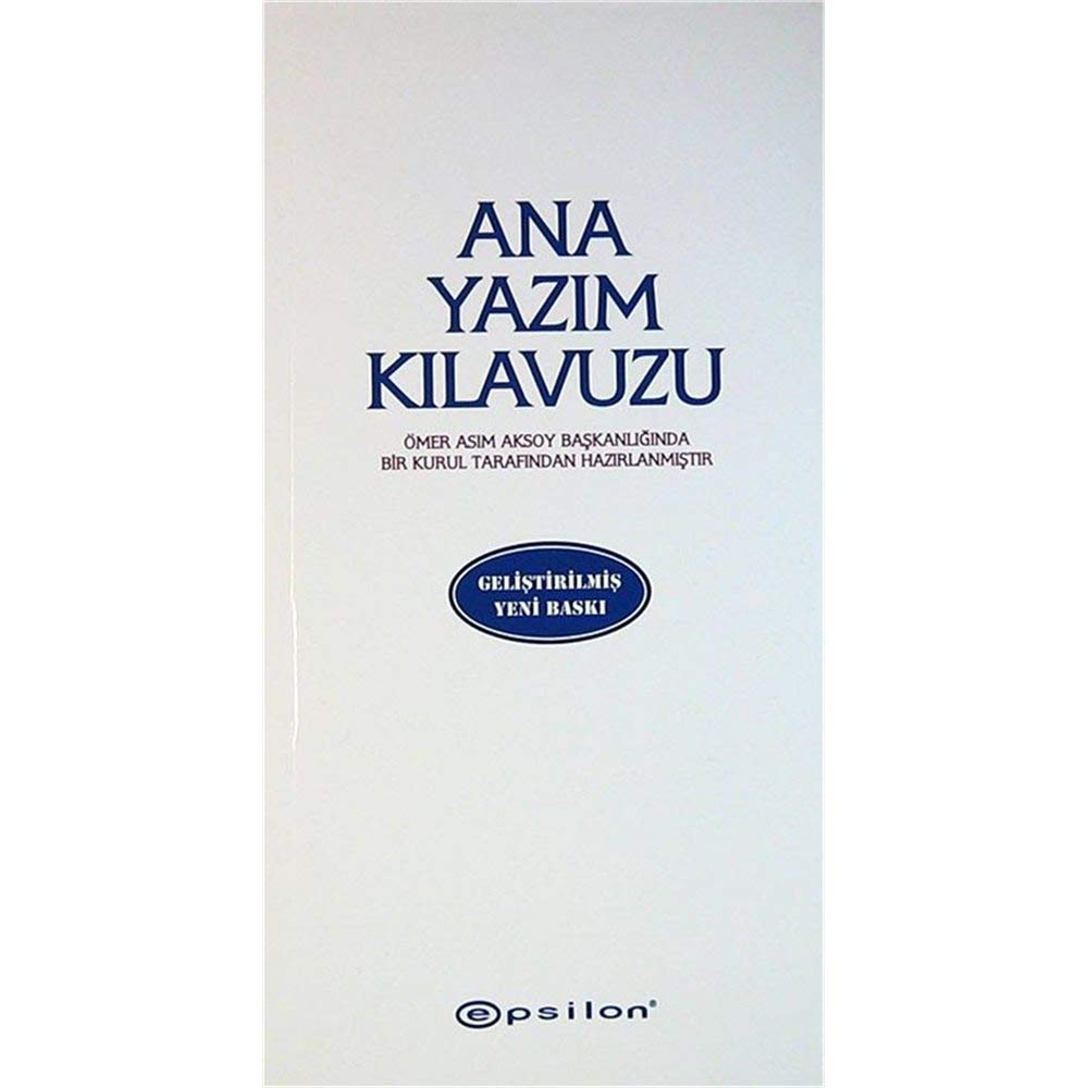 ANA YAZIM KILAVUZU General education