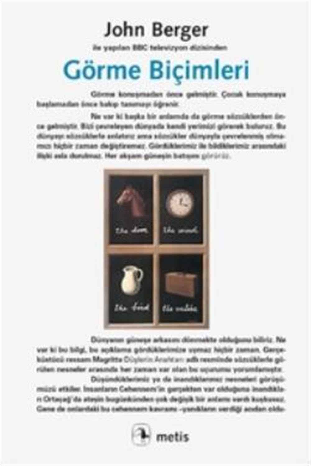 Görme Bicimleri Social Sciences Books