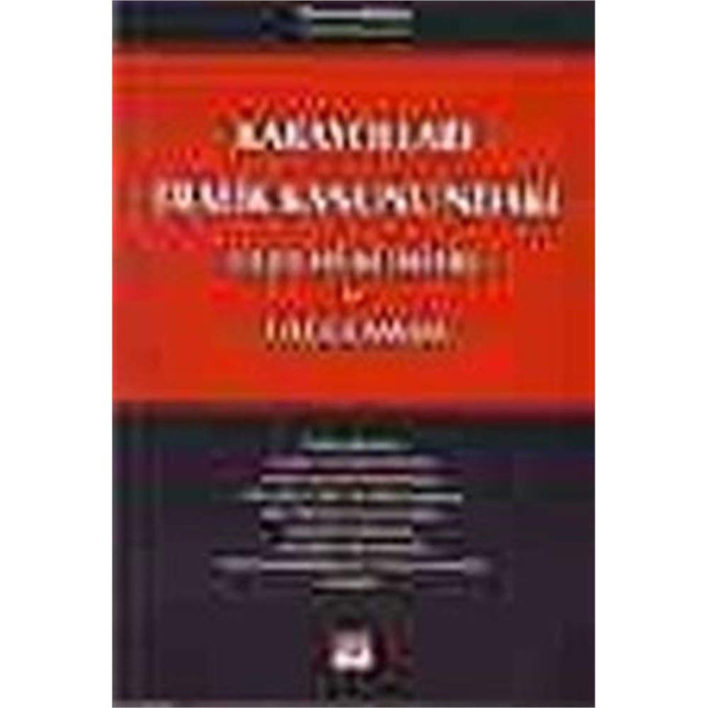 Karayollari Trafik Kanunu'ndaki Ceza Hukumleri ve Uygulamasi Books