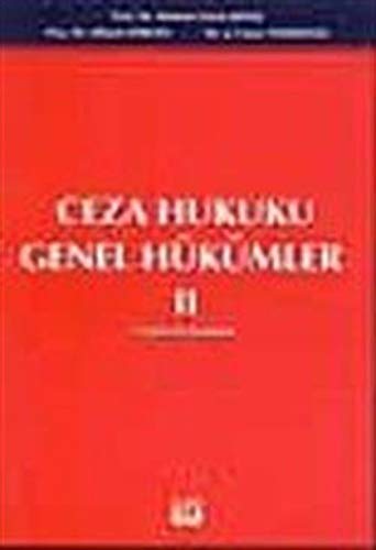 Ceza Hukuku Genel Hükümler II (2002) Books