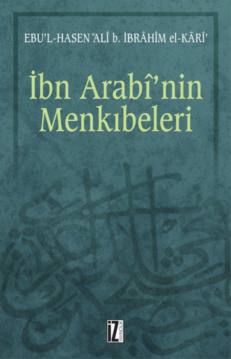 Ibn Arabinin Menkibeleri Social Sciences