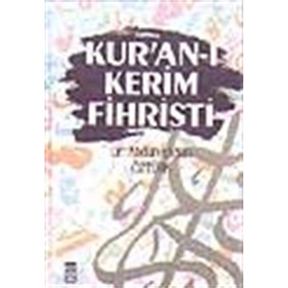 Kur'an'ı Kerim Fihristi Religion & Esotericism