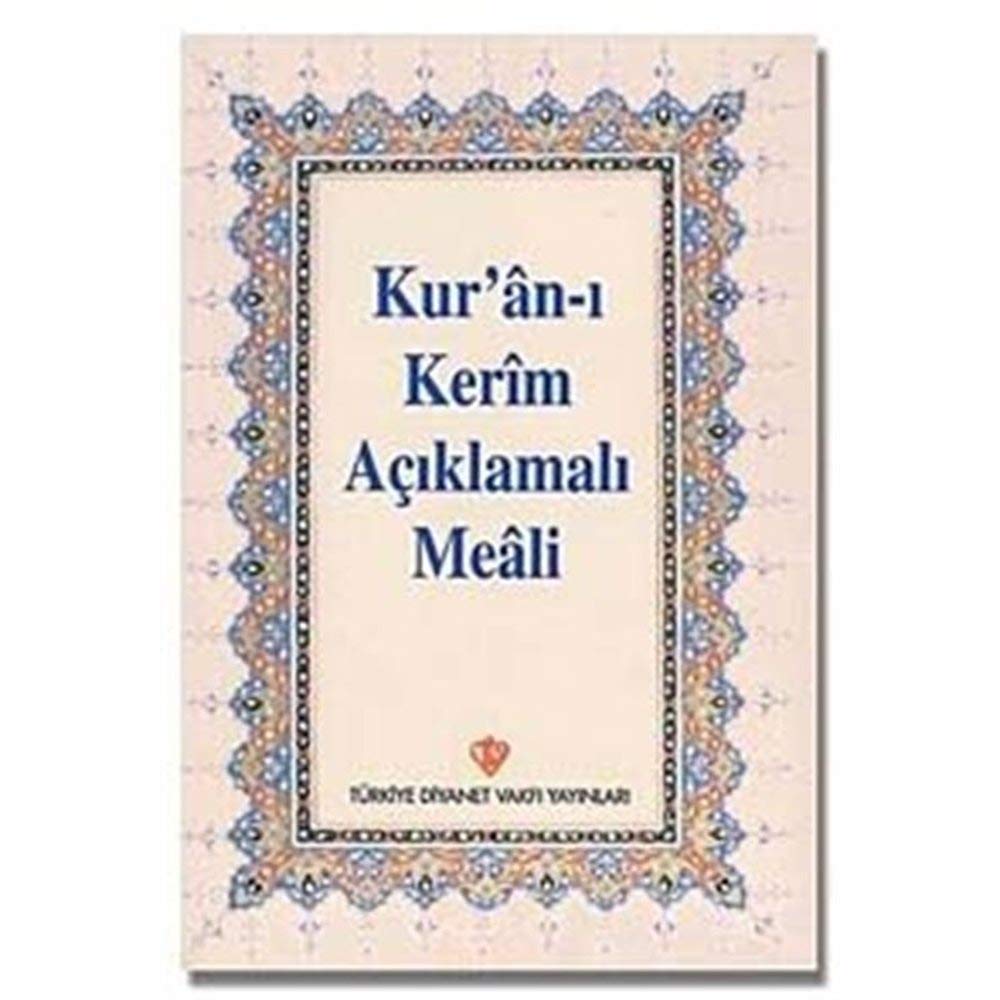 Kuran-i Kerim ve Aciklamali Meali-Krem renkli Religion & Esotericism