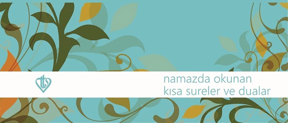 Namazda Okunan Kisa Sureler ve Dualar Kartelasi Religion & Esotericism