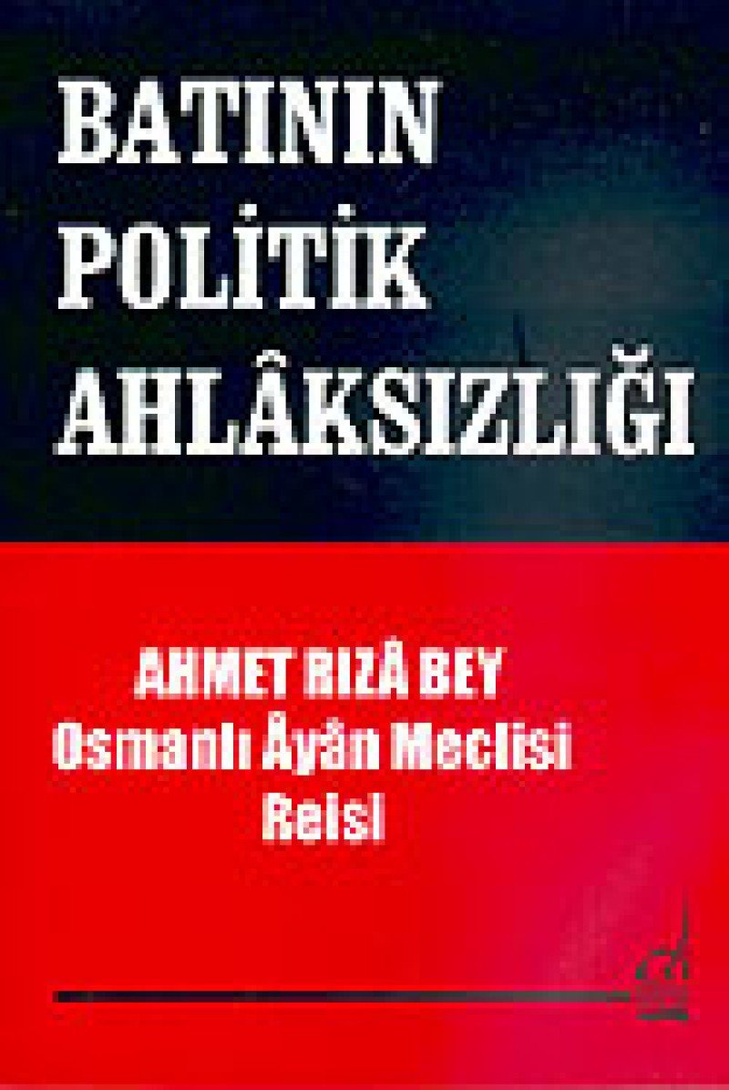 Batının Politik Ahlaksızlığı Politics & History