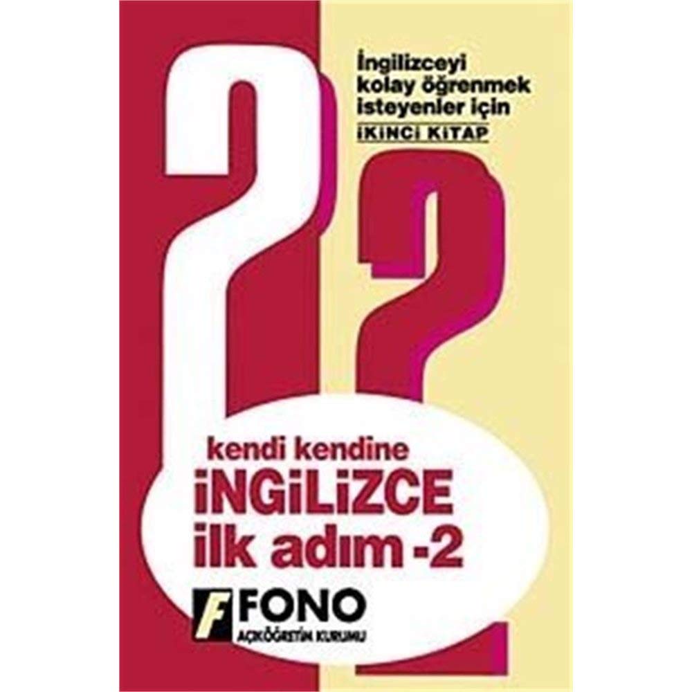 Ingilizce'de Ilk Adim-2/elementary English (English-Turkish) - Fono Foreign Languages ​​& Dictionaries