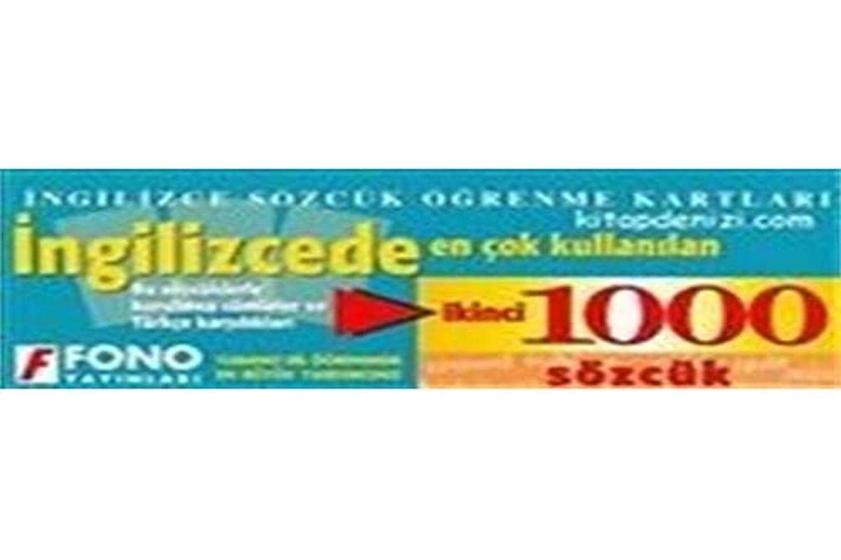 İNGİLİZCEDE EN ÇOK KULL. İKİNCİ 1000 SÖZCÜK Foreign Languages ​​& Dictionaries
