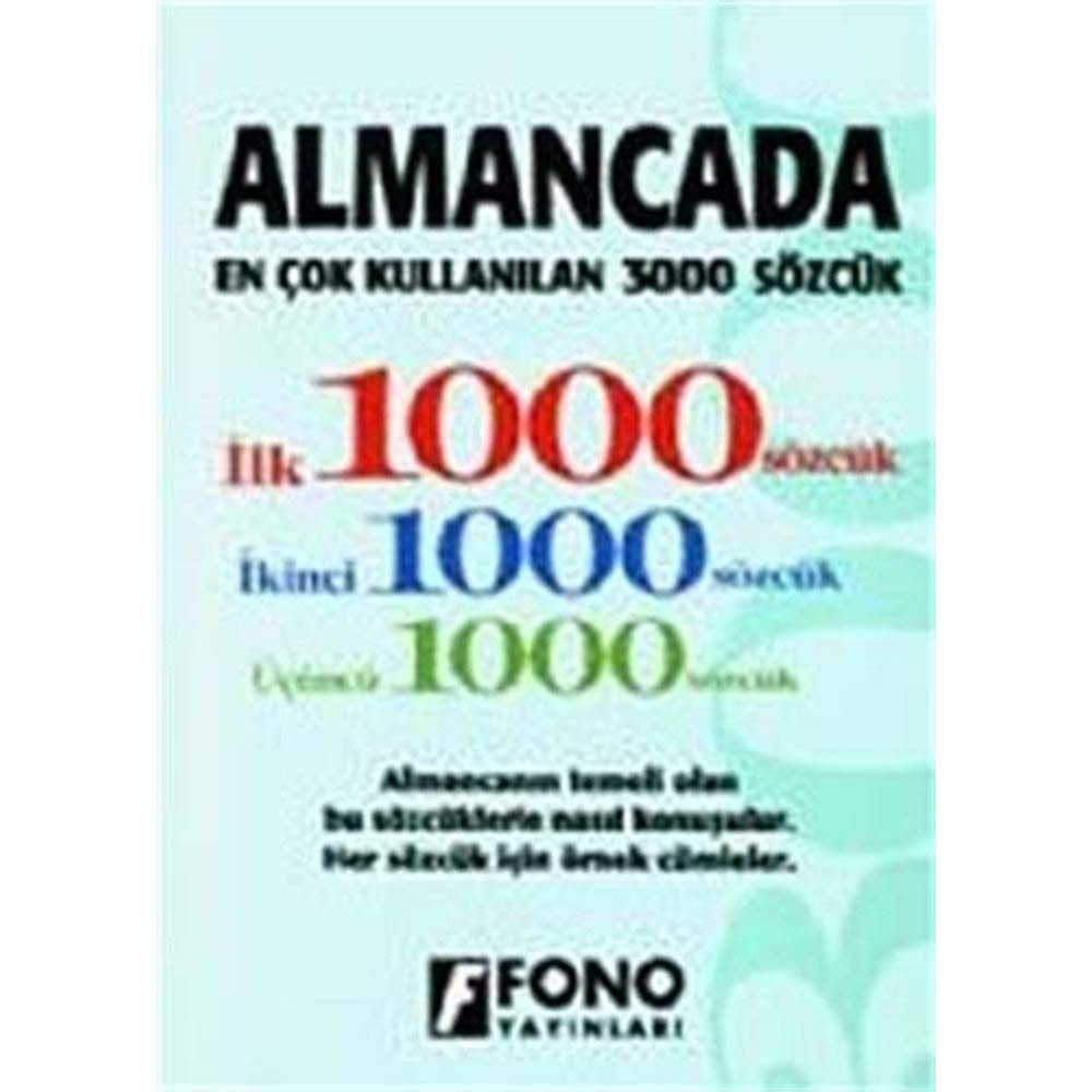 ALMANCADA EN ÇOK KULLANILAN 3000 SÖZCÜK Foreign Languages ​​& Dictionaries