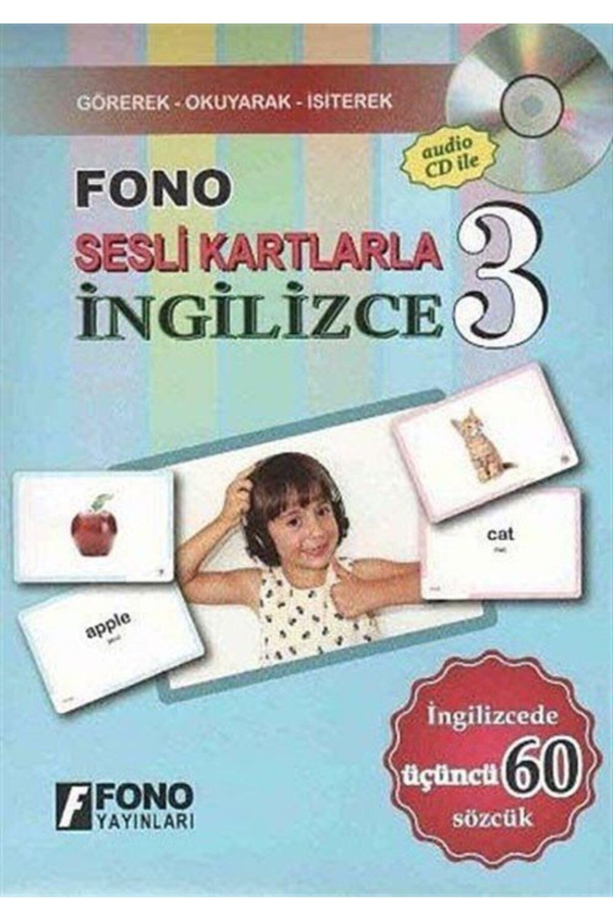 FONO SESLİ KARTLARLA İNGİLİZCE 3 Foreign Languages ​​& Dictionaries