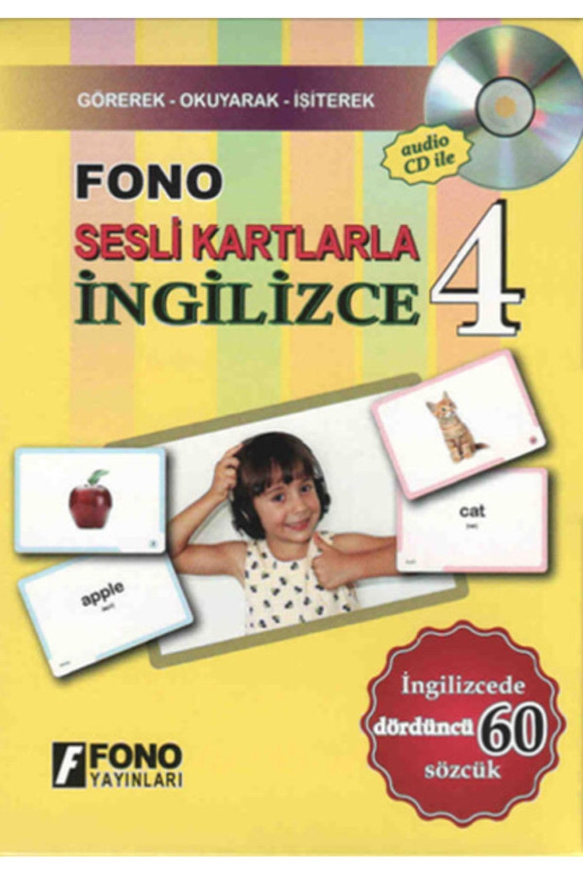 FONO SESLİ KARTLARLA İNGİLİZCE 4 Foreign Languages ​​& Dictionaries
