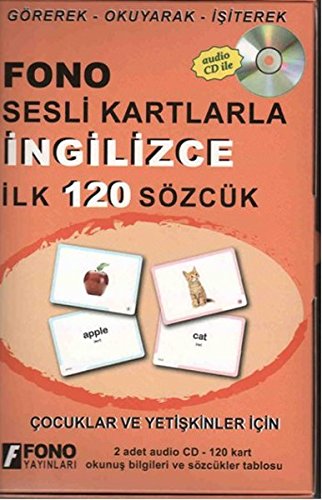Fono Sesli Kartlarla İngilizce İlk 120 Sözcük General education