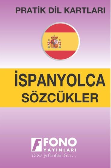 İspanyolca Sözcükler: Pratik Dil Kartları Foreign Languages ​​& Dictionaries