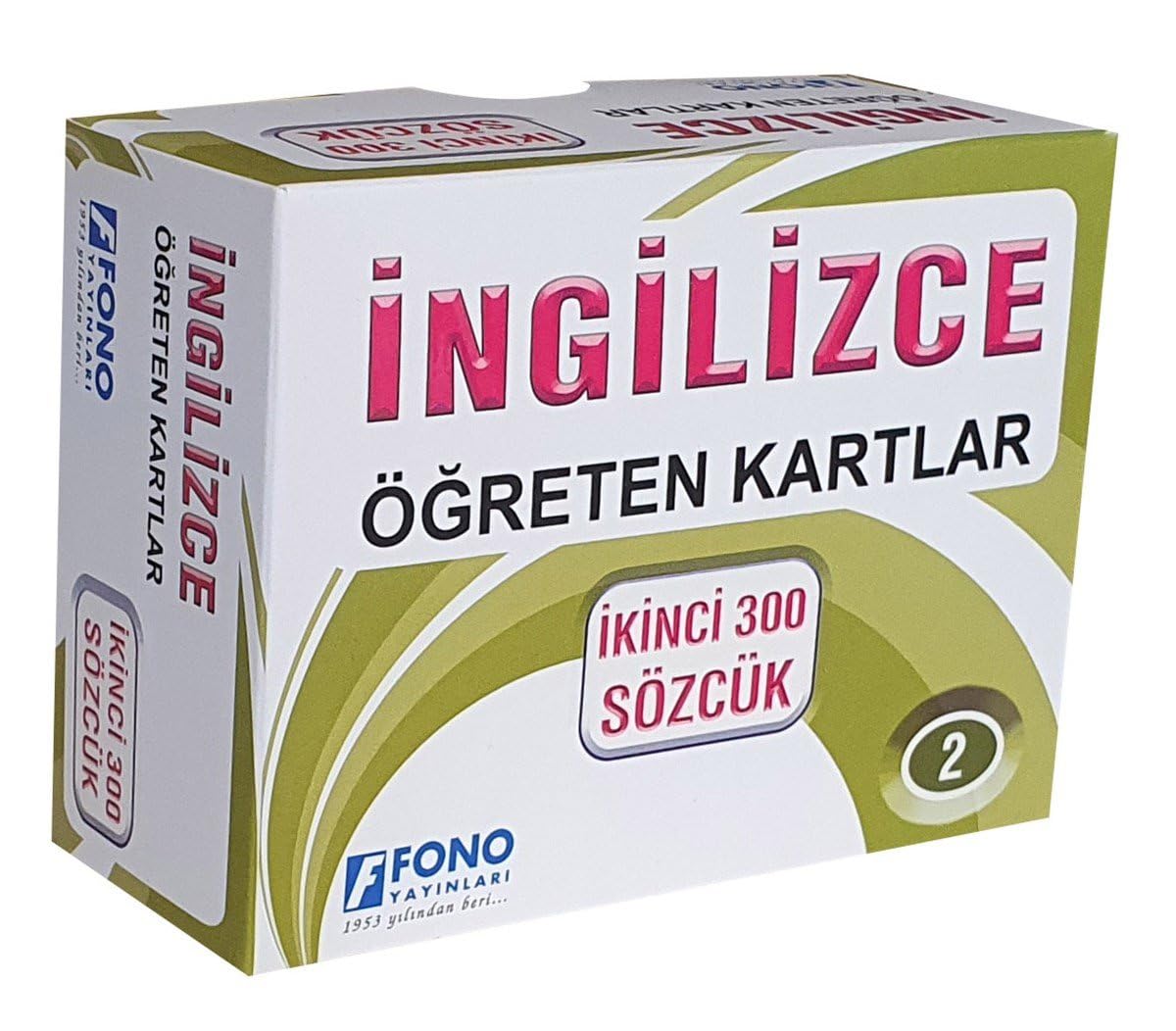 İngilizce Öğreten Kartlar 2: İkinci 300 Sözcük Foreign Languages ​​& Dictionaries