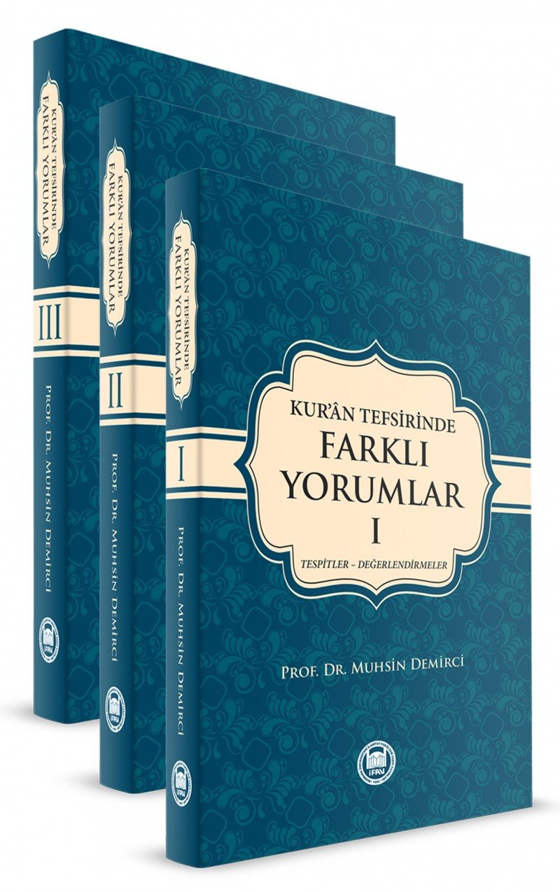 Kur'an Tesfirinde Farklı Yorumlar - 3 Cilt Takım: (Ciltli) Religion & Esotericism