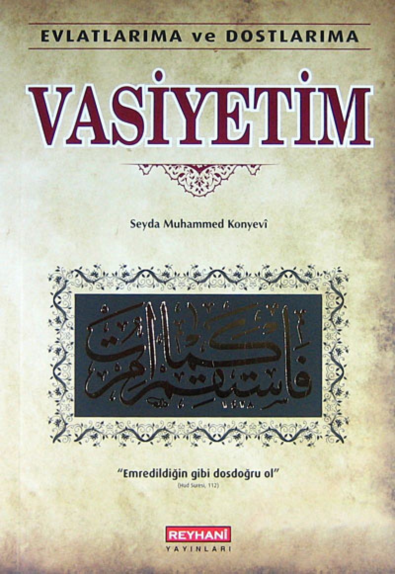 Evlatlarıma ve Dostlarıma Vasiyetim Books