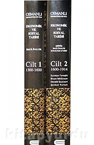 Osmanli Imparatorlugunun Ekonomik ve Sosyal Tarihi 2 Cilt - Takim Books