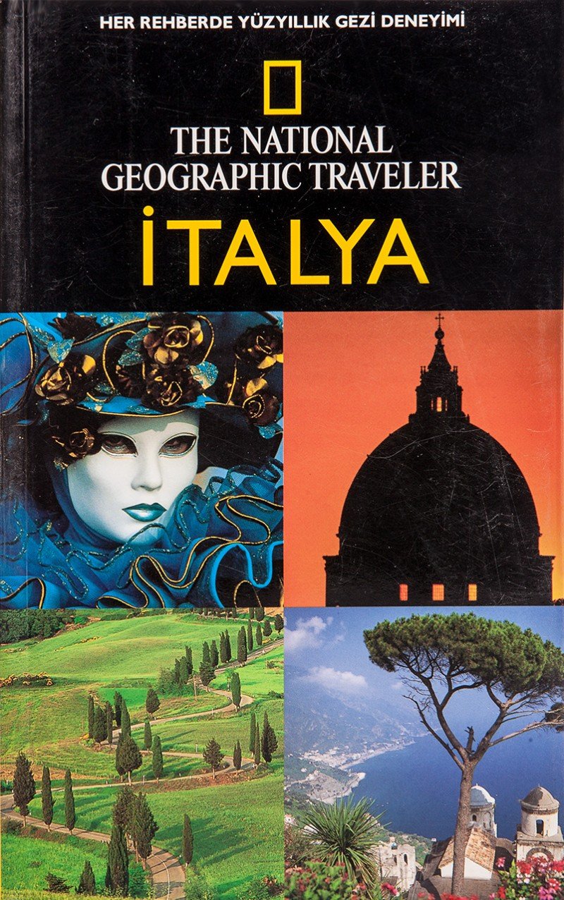 The National Geopraphic Traveler Italya Books