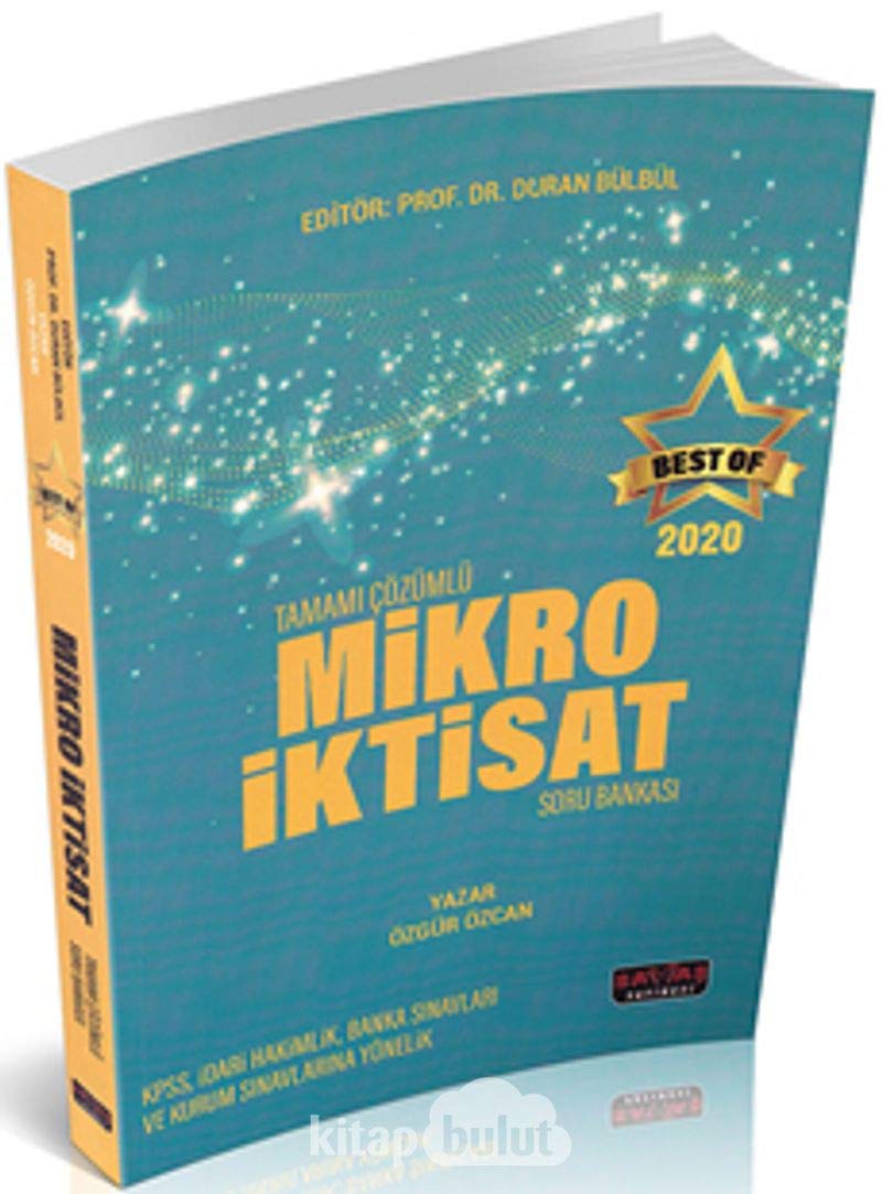 BEST OF Mikro İktisat Tamamı Çözümlü Soru Bankası 2020 Historical Fiction